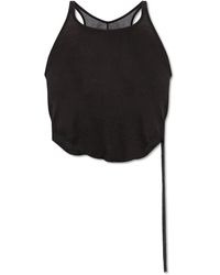 Rick Owens - 'basic Tank Cropped' Top, - Lyst