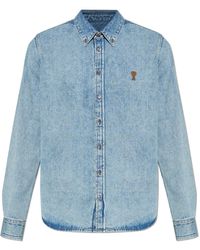 Ami Paris - Denim Shirt - Lyst