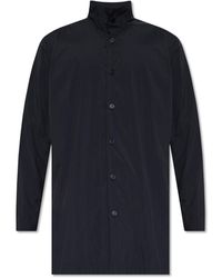 Homme Plissé Issey Miyake - Shirt With Standing Collar - Lyst