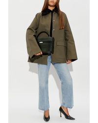 TOTEME - Jacket With A Corduroy Collar - Lyst