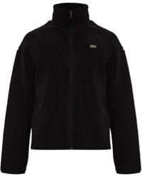 Lacoste - Teddy Fleece With Stand-Up Collar - Lyst
