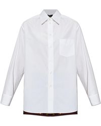 Etro - Shirt Made From Mixed Fabrics - Lyst