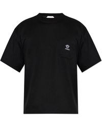 Versace - T-Shirt With Pocket - Lyst