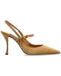Dolce & Gabbana - Suede Heeled Shoes - Lyst