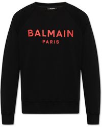 Balmain - Sweatshirt With Logo, ' - Lyst