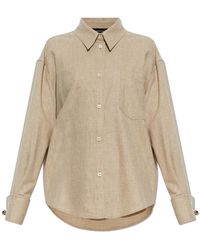 Fabiana Filippi - Wool Shirt With Pocket - Lyst