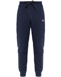Paul Smith - Sweatpants With Ribbed Cuffs - Lyst