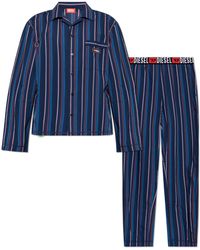 DIESEL - Two-Piece Pajamas "Set-Paul-D-Core" - Lyst