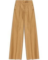 Max Mara - Linen Trousers 'Badesse' - Lyst