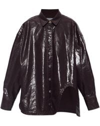 The Attico - Shirt With A Shimmering Finish - Lyst