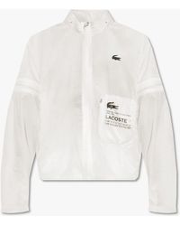 lacoste jacket women's sale