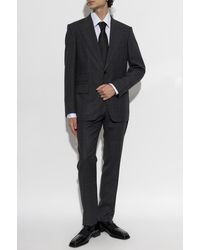 Tom Ford - Wool Suit With A Check Pattern - Lyst