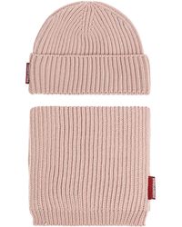 DSquared² - Wool Set: Hat And Scarf - Lyst