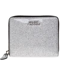 Marc Jacobs - Brocade Wallet With Logo - Lyst