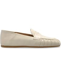 Stuart Weitzman - Leather Shoes Type Loafers - Lyst