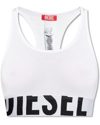DIESEL - Bra Ufsb-Cotton-Race-Bralette - Lyst