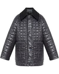 Ganni - Quilted 'Oversize' Jacket - Lyst