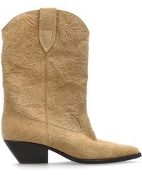 Isabel Marant - 'Duerto' Heeled Ankle Boots - Lyst
