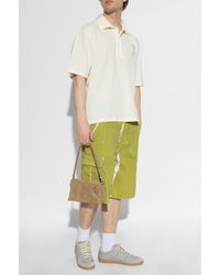 Ami Paris - Polo With Patch - Lyst