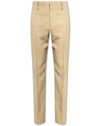 Nanushka - ‘Loic’ Pleat-Front Tweed Trousers - Lyst