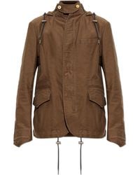 Sacai - Jacket With Detachable Hood - Lyst