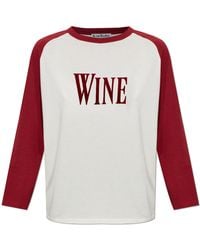 Acne Studios - Cotton Long-Sleeve T-Shirt - Lyst
