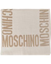 Moschino - Scarf With Lurex Thread - Lyst
