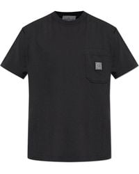 Stone Island - T-Shirt With Pocket - Lyst