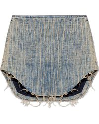 DIESEL - Denim Skirt 'De-Ada-S' - Lyst
