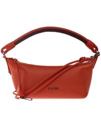 Loewe - Leather Shoulder Bag 'Cala Mini' - Lyst