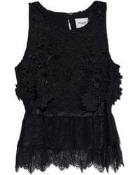 Munthe - Lace Top 'Rachine' - Lyst