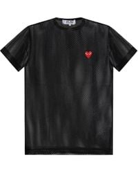 COMME DES GARÇONS PLAY - Transparent T-Shirt - Lyst