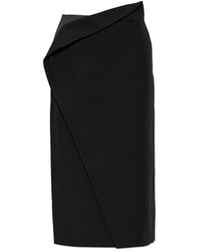 Jil Sander - Skirt With A Slit - Lyst
