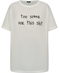 R13 - T-Shirt With Print - Lyst