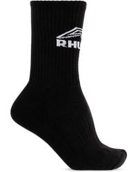 Rhude - Socks With Logo - Lyst