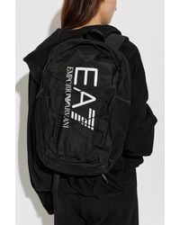 EA7 - Backpack With Printed Logo - Lyst