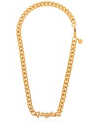 Palm Angels - Necklace With Logo - Lyst