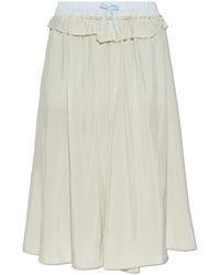 Maison Margiela - Skirt Made Of Combined Fabrics - Lyst