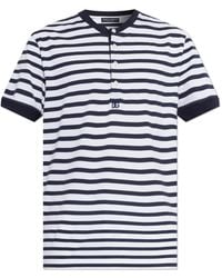 Dolce & Gabbana - T-Shirt With Striped Pattern - Lyst