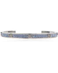 Tory Burch - Bracelet With Shimmering Crystals - Lyst