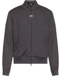 Courreges - Sweatshirt With A Stand-Up Collar - Lyst