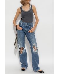 Stella McCartney - Top With Decorative Chain - Lyst