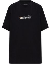 Y-3 - T-Shirt With Logo Print - Lyst