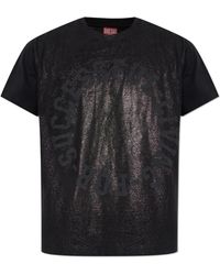 DIESEL - T-Shirt 'T-Norm-Aa2' - Lyst