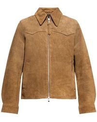 AllSaints - 'Dellcot' Suede Jacket - Lyst