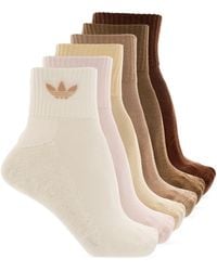 adidas Originals - Six-Pack Logo Socks - Lyst