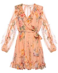 Zimmermann Ruffled Jumpsuit - Orange
