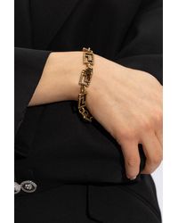 Versace - Bracelet With Medusa Face, - Lyst