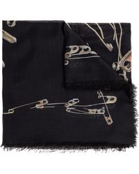 AllSaints - Patterned Scarf - Lyst