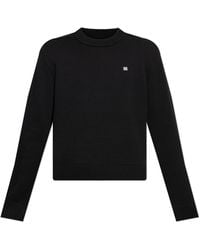 Acne Studios - Sweater With Logo - Lyst